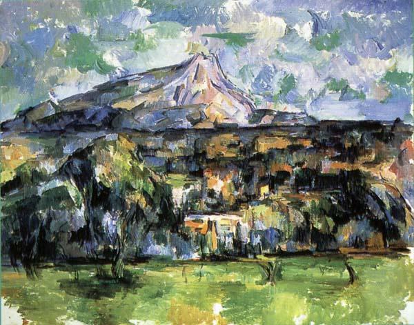 Paul Cezanne La Montagne Sainte-Victoire vue des Lauves